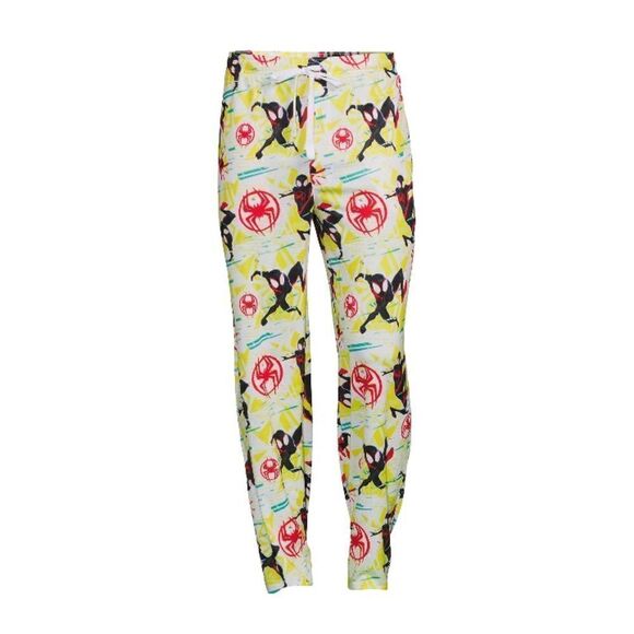 Spiderman Into The Spider-Verse Allover Print Sleep Lounge Pajama Pants Size 2X - Picture 2 of 5